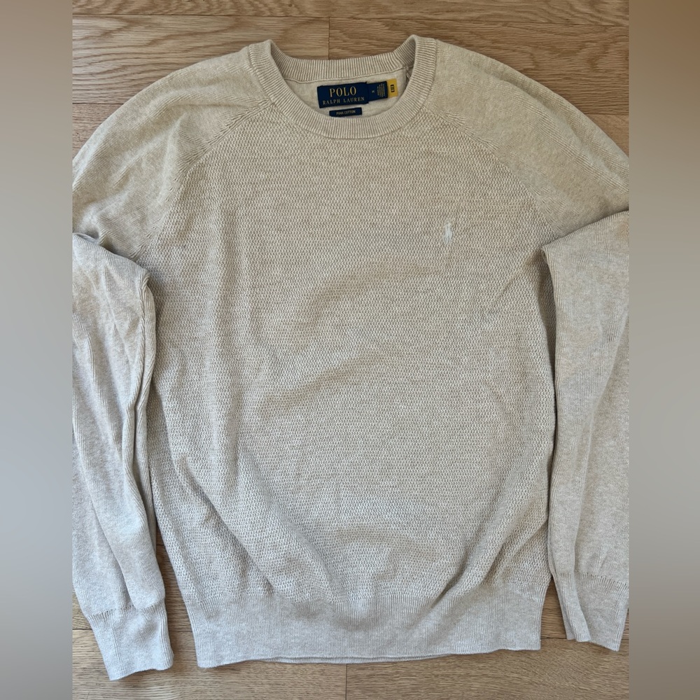 Polo Sport Crew Neck Waffle Sweater